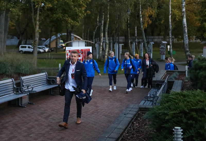 Myndaveisla frá stórsigri Íslands í Lettlandi í kvöld