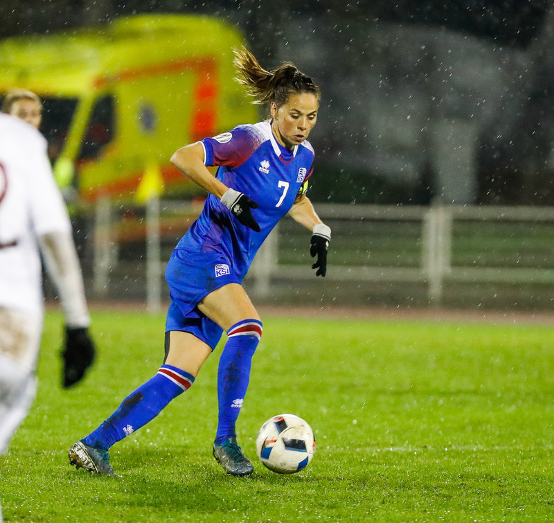Sara Björk er sterklega orðuð við Lyon.
