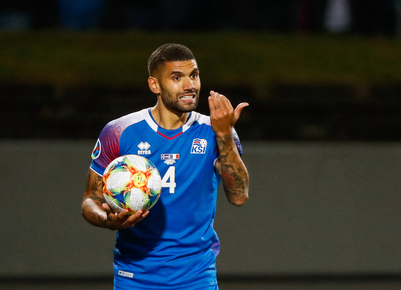 Guðlaugur Victor í liði umferðarinnar í fjórða skipti