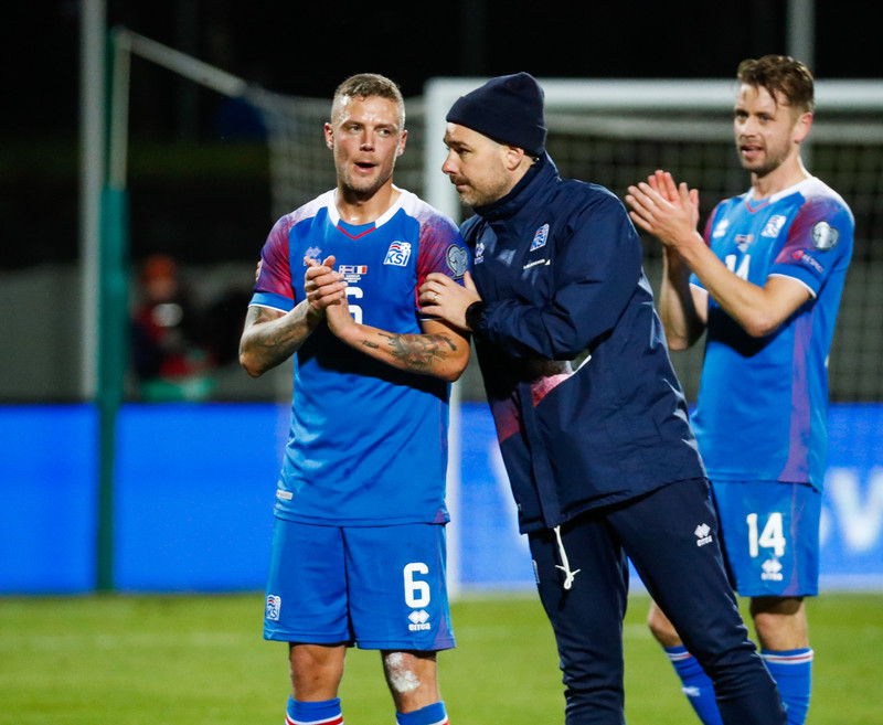Ragnar Sigurðsson finnur sig vel gegn Tyrkjum.