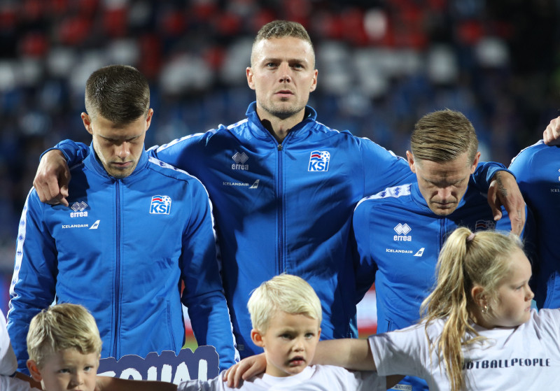 Myndaveisla 1 frá tapinu gegn Frökkum á föstudaginn