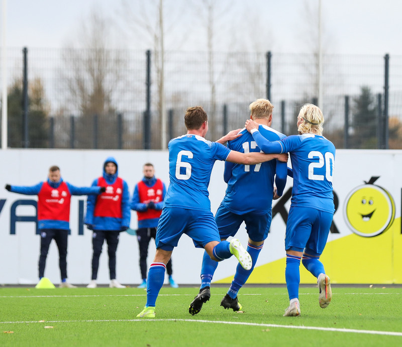 Myndaveisla: U21 vann Íra