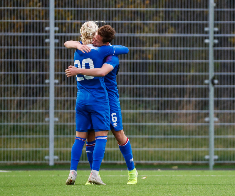 Myndaveisla: U21 vann Íra