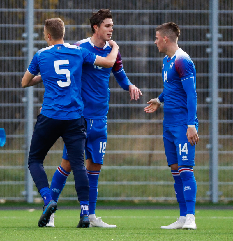 Myndaveisla: U21 vann Íra