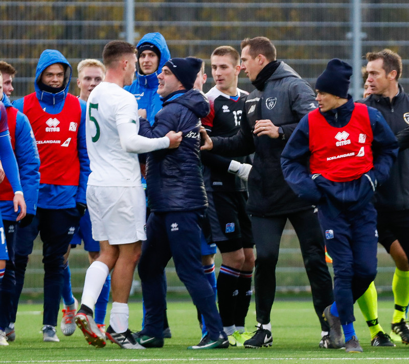 Myndaveisla: U21 vann Íra