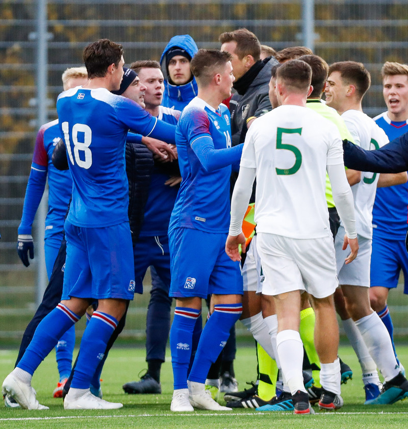 Myndaveisla: U21 vann Íra