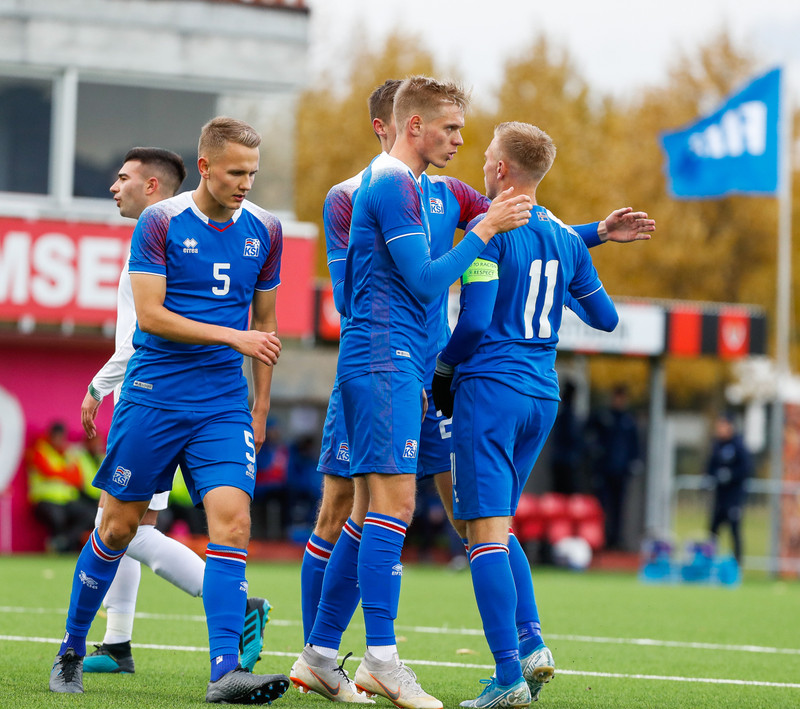 Myndaveisla: U21 vann Íra