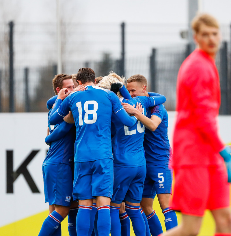 Myndaveisla: U21 vann Íra