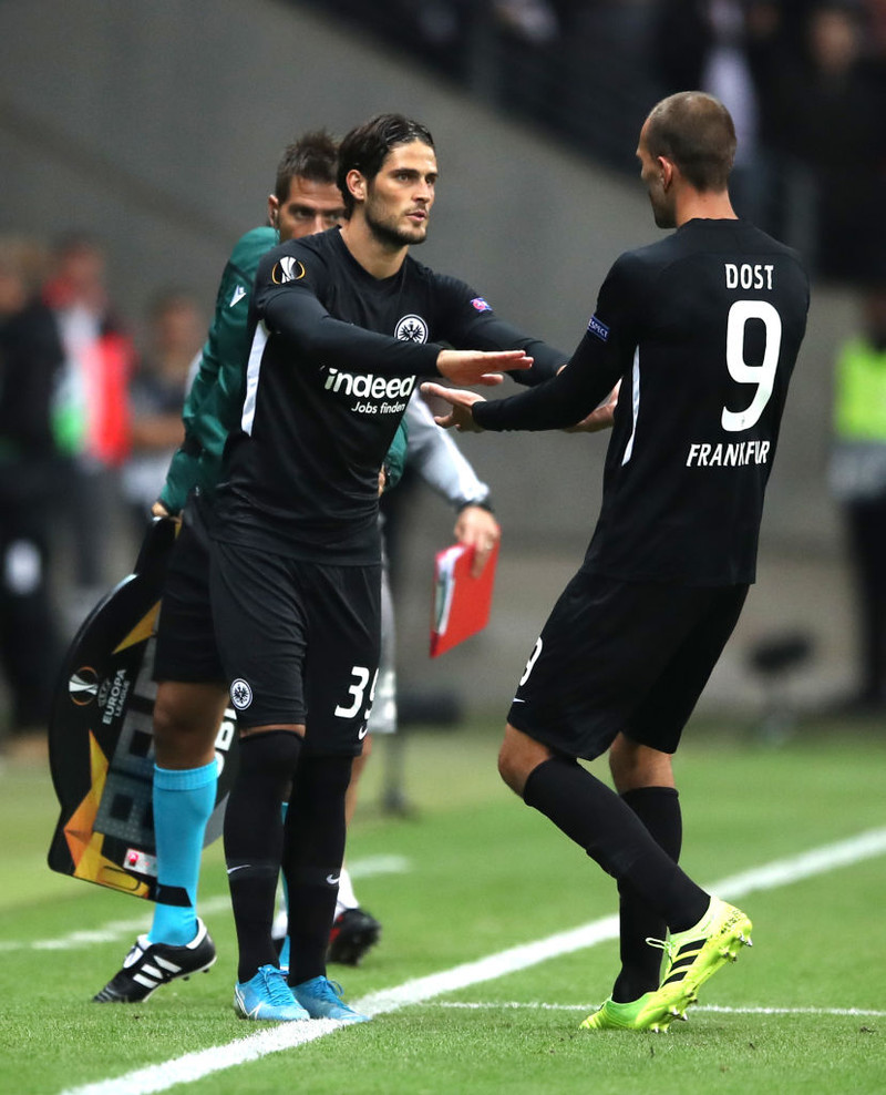 Þýskaland: Frankfurt skoraði þrjú gegn Leverkusen