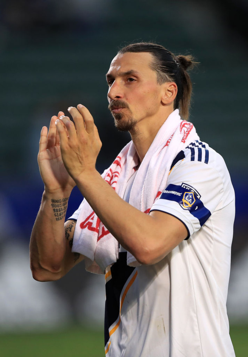 Zlatan Ibrahimovic.