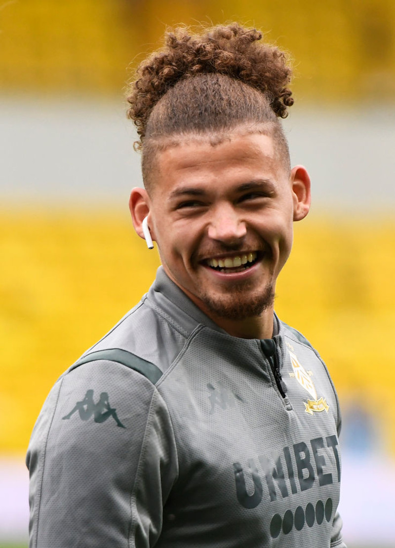 Kalvin Phillips gerði sigurmark Leeds í dag.