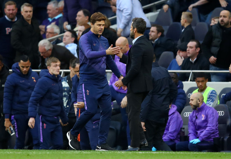 Tottenham gerði 1-1 jafntefli við Watford um helgina.