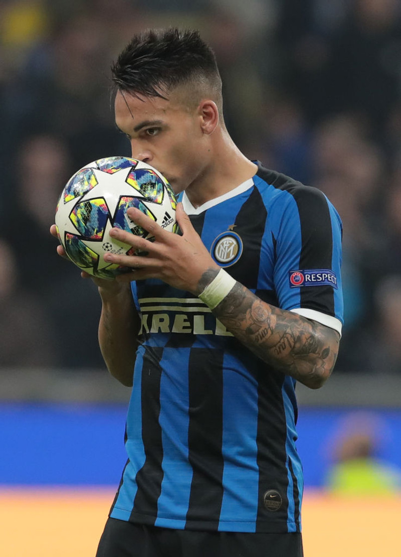 Lautaro Martinez er á óskalista Manchester City.