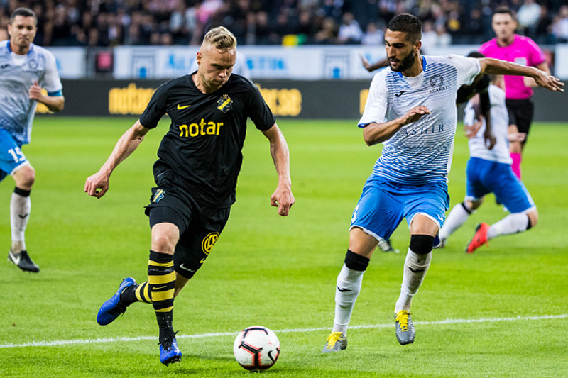 Kolbeinn í leik með AIK.