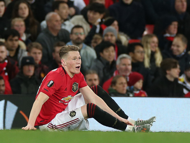 Scott McTominay er meiddur.