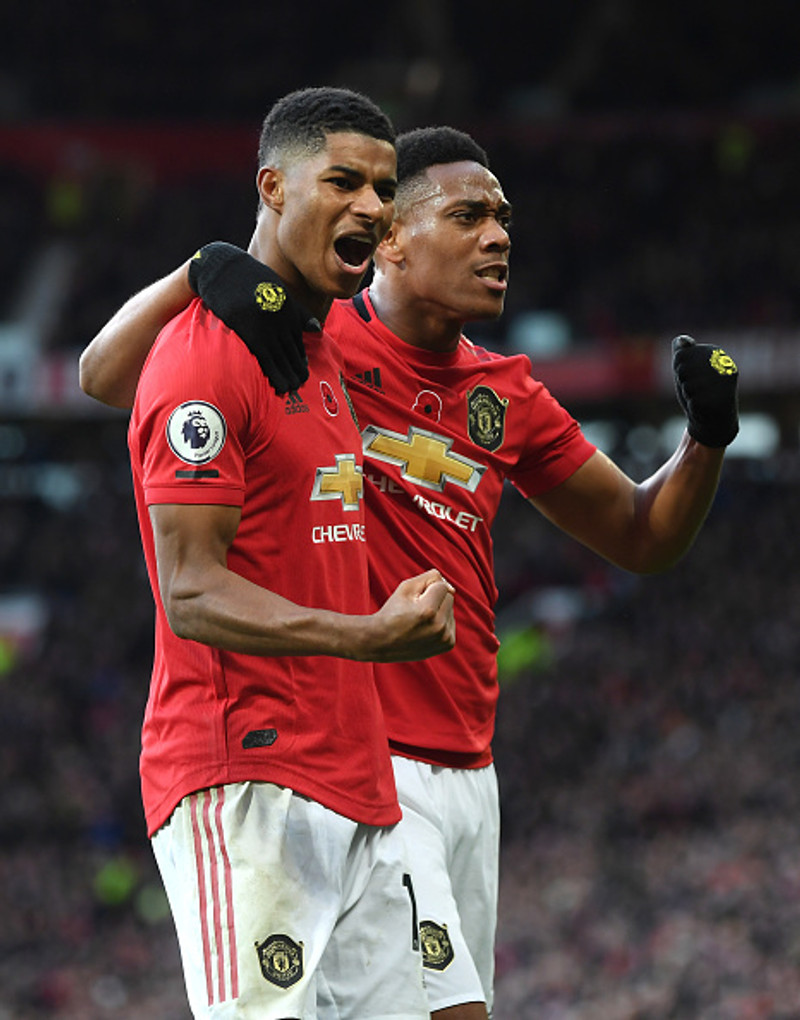 Rashford hjálpaði manni sem vann baráttuna við krabbamein