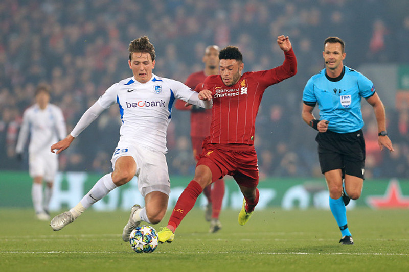 Berge í leiknum gegn Liverpool.