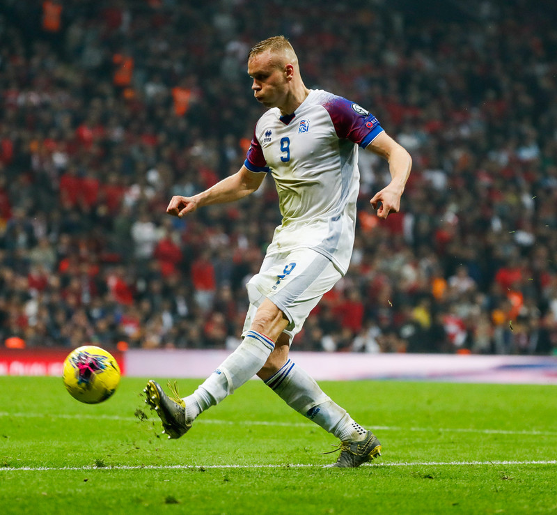 Kolbeinn Sigþórsson getur slegið markametið í kvöld.