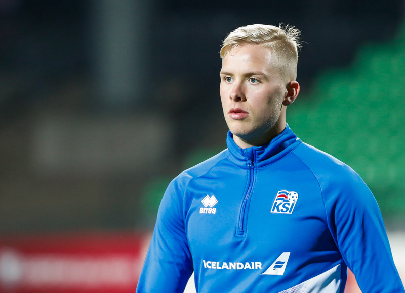 Myndaveisla frá æfingu Íslands í Kisínev í gær