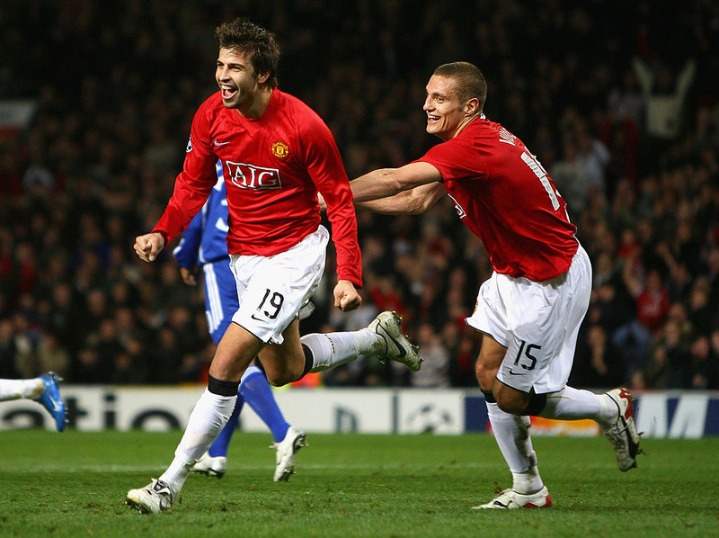Gerard Pique eyddi fjórum árum hjá Manchester United