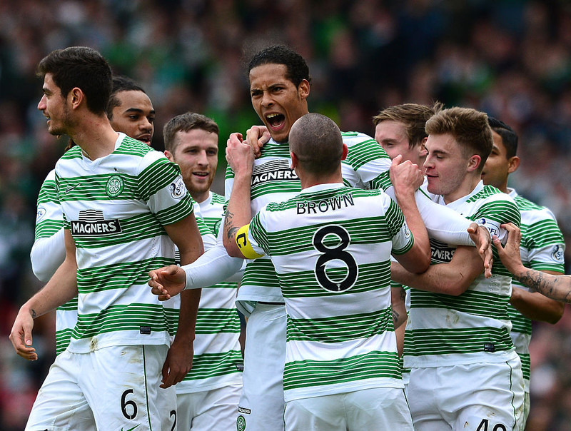 Virgil van Dijk og Scott Brown