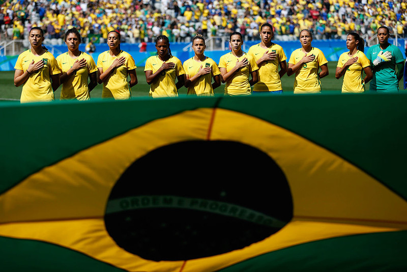 28 þúsund manns á kvennaleik í Brasilíu - Nýtt áhorfendamet