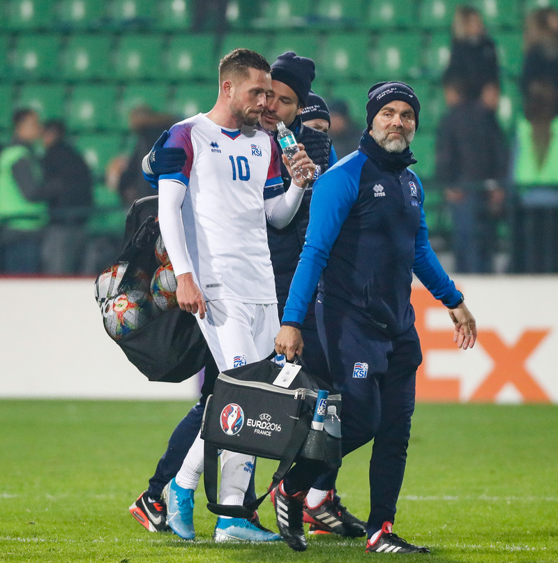 Myndaveisla: Ísland vann Moldóvu í Kisínev