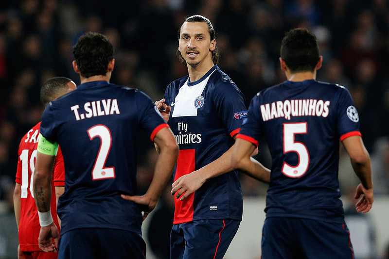 Zlatan Ibrahimovic og Thiago Silva voru keyptir frá AC Milan