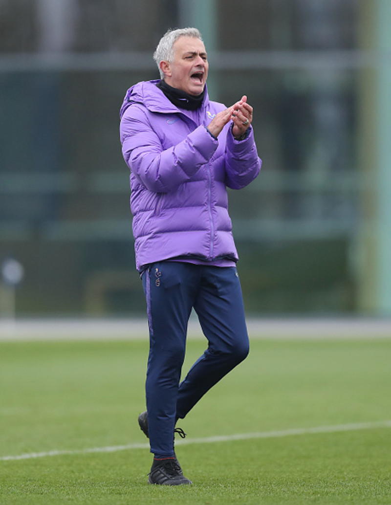 Jose Mourinho var ráðinn knattspyrnustjóri Tottenham síðastlðinn miðvikudag. Sacramento aðstoðar hann.