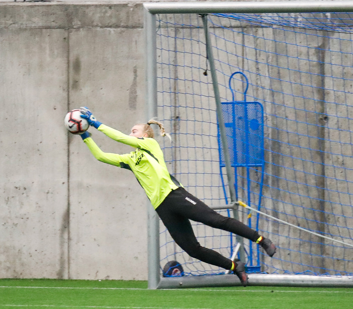 Aldís Guðlaugsdóttir er efnilegur markvörður