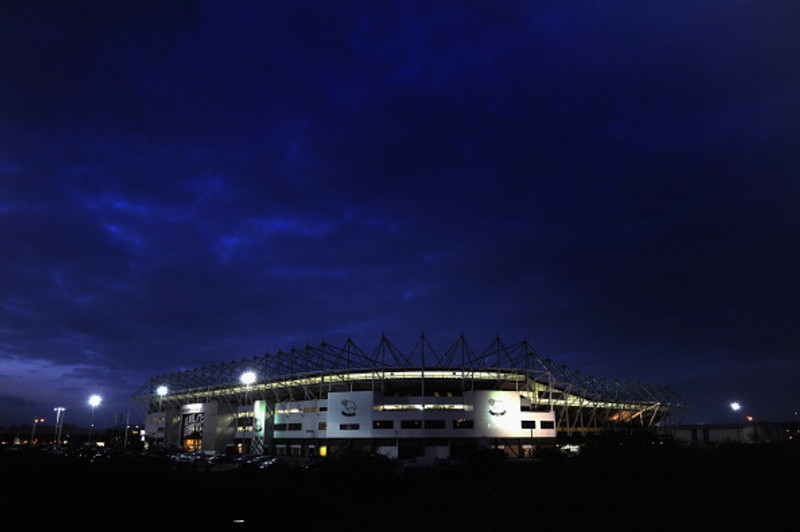 Pride Park, heimavöllur Derby.