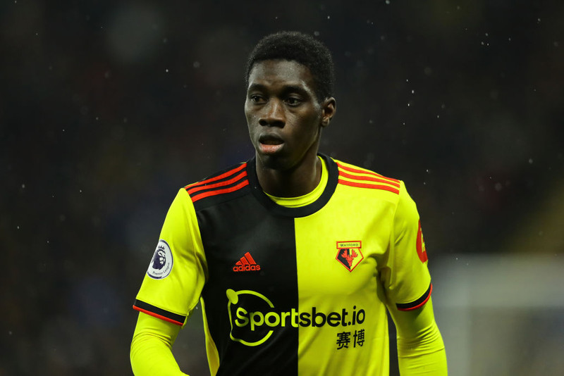 Ismaila Sarr var besti maður vallarins.