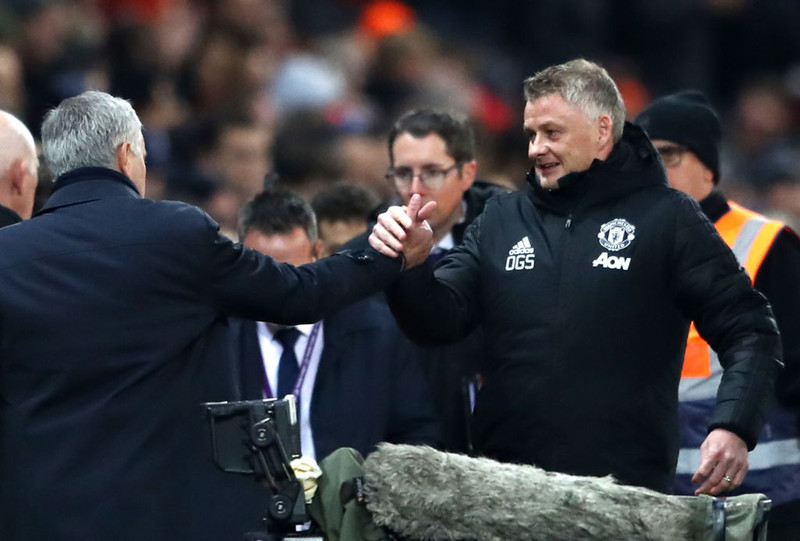Solskjær og Ferguson fögnuðu með vínglasi
