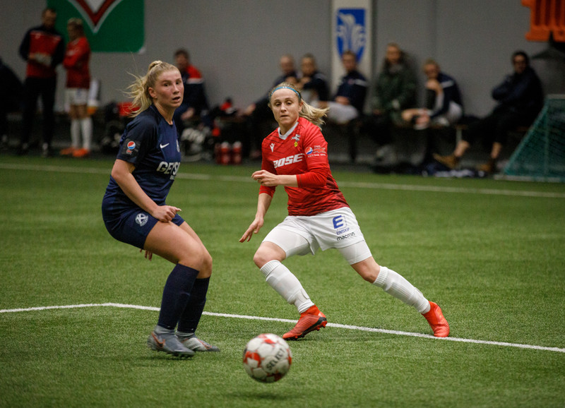 Sveindís með öll fjögur í sigri á Val