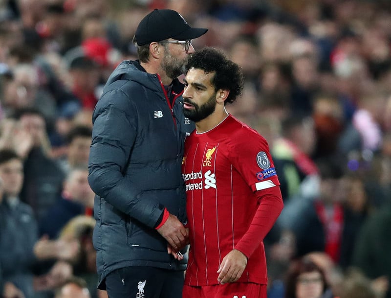 Salah og Klopp rifust á hliðarlínunni - „Þetta er búið"