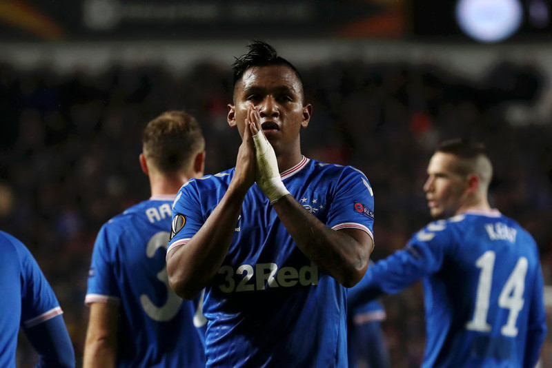 Alfredo Morelos er markamaskína hjá Rangers.