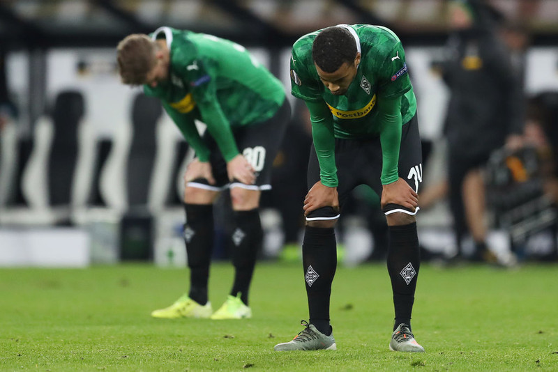 Topplið Gladbach var slegið úr Evrópudeildinni á heimavelli í gærkvöldi. Liðið tapaði fyrir Basaksehir sem kom alla leið frá Istanbúl.