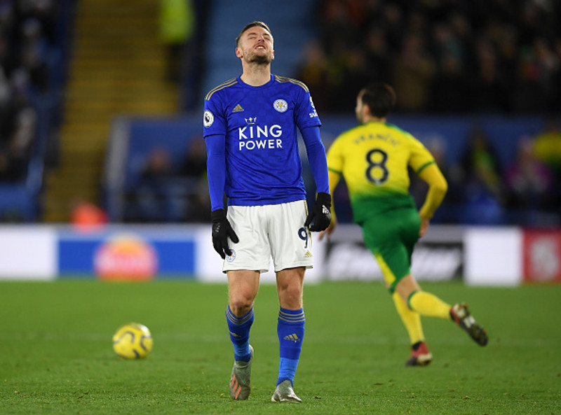 Vardy er sagður vera að glíma við meiðsli.