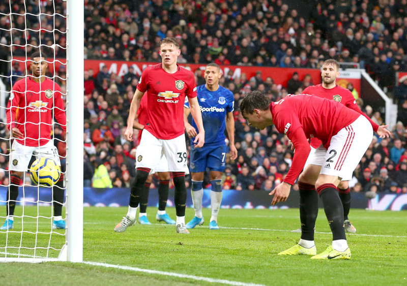 Tólfti leikurinn í röð sem United heldur ekki hreinu