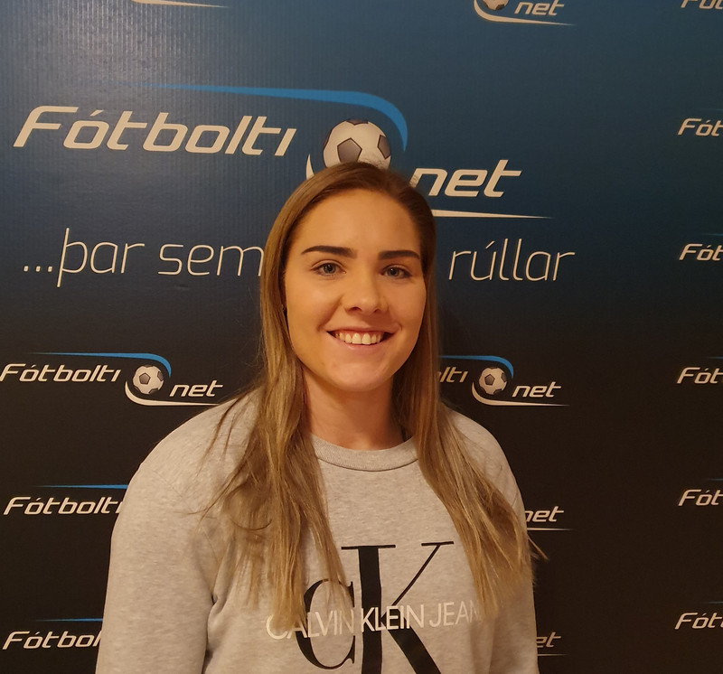 Rakel skoraði tvennu fyrir Blika.