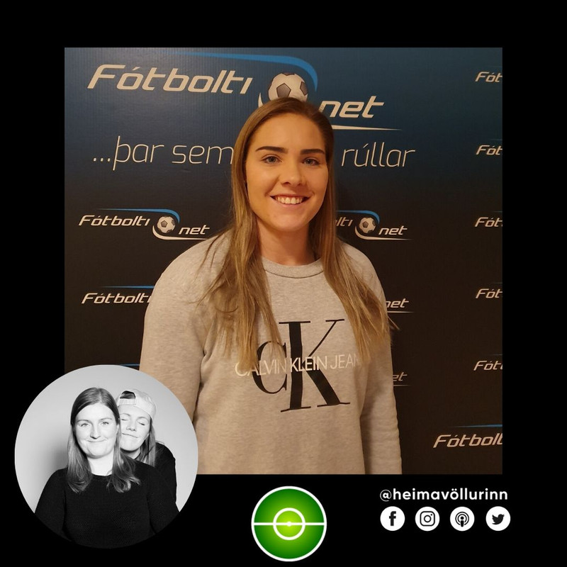 Rakel Hönnudóttir er komin heim frá Englandi og heimsótti Heimavöllinn