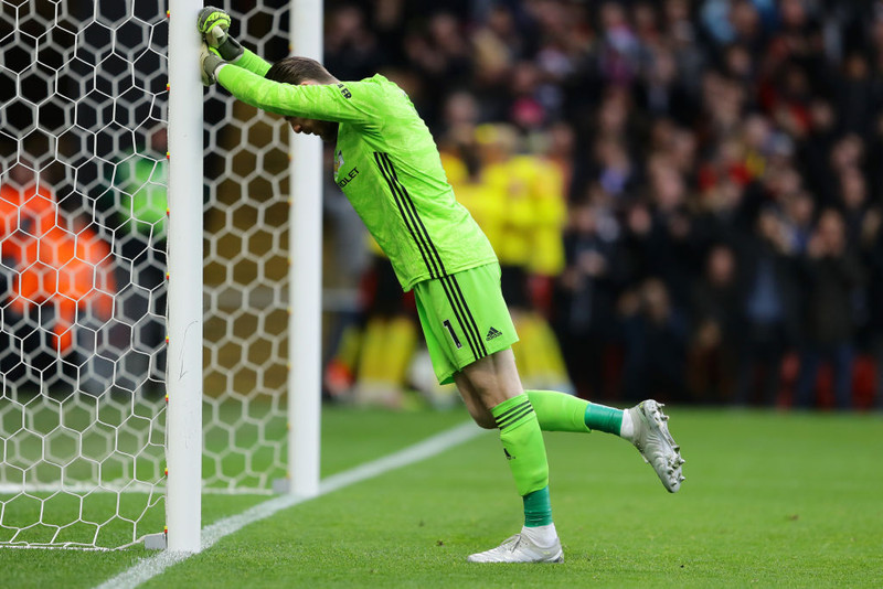 David de Gea hefur gert mörg mistök.