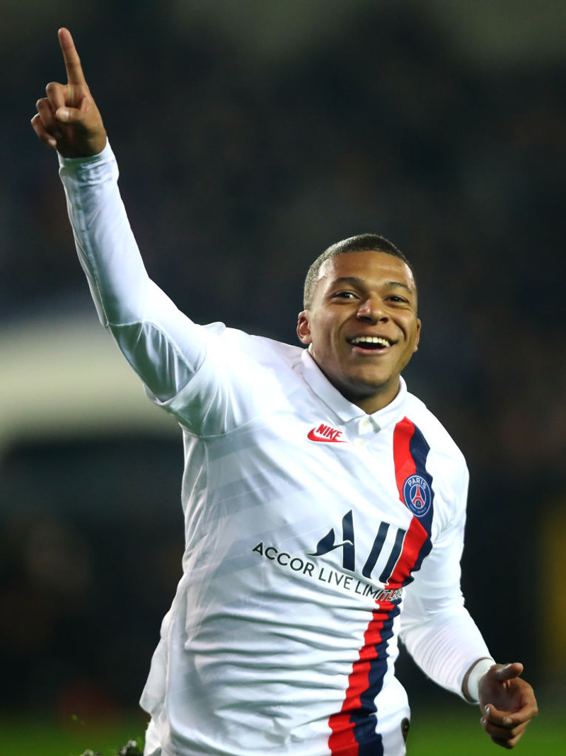 Kylian Mbappe.