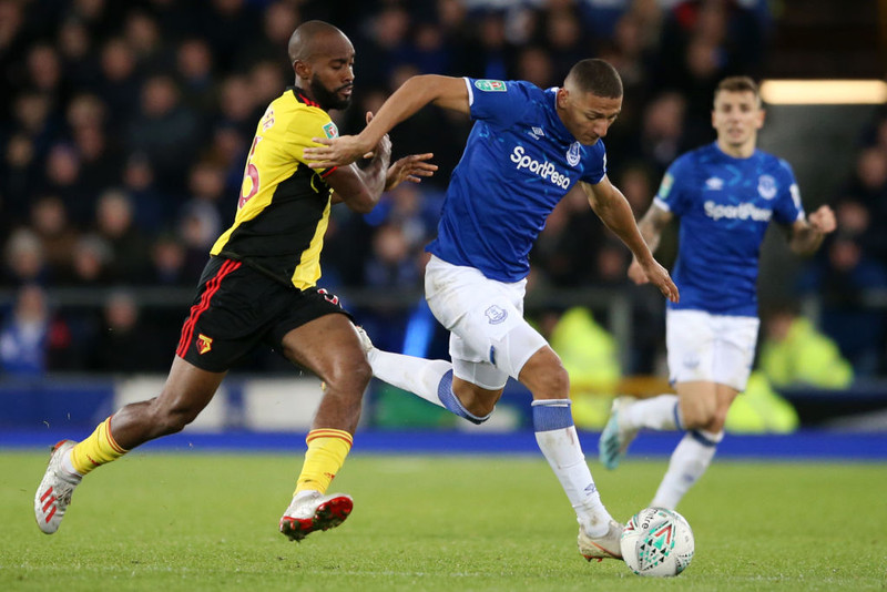 Richarlison grínast á Twitter - „Þrenna"