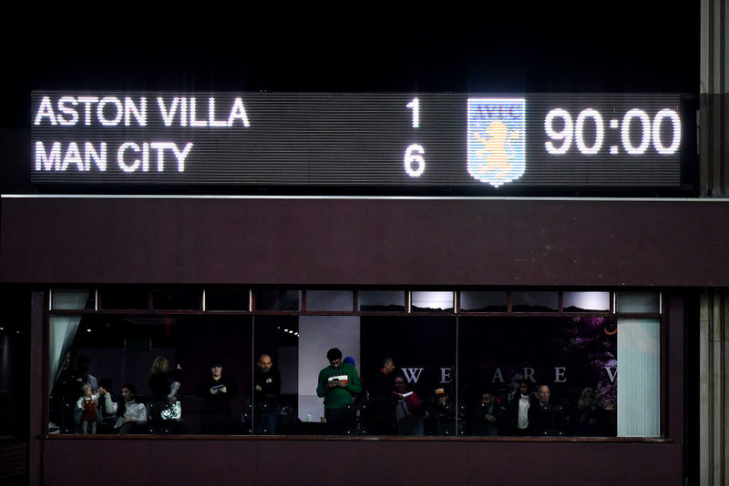 Sjáðu mörkin: Man City slátraði Aston Villa