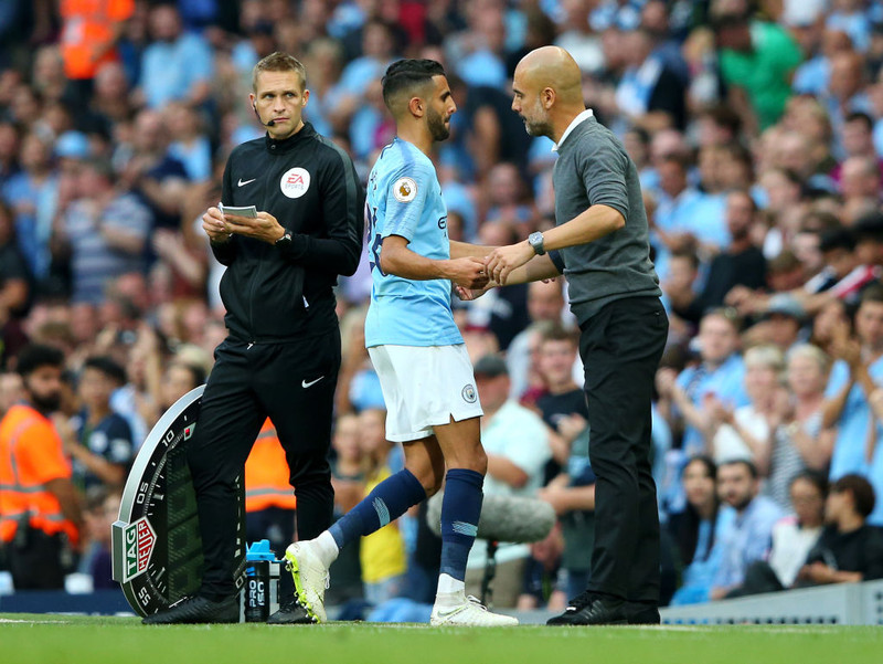 Pep: Mahrez getur ekki meiðst - Hann er ekki með vöðva