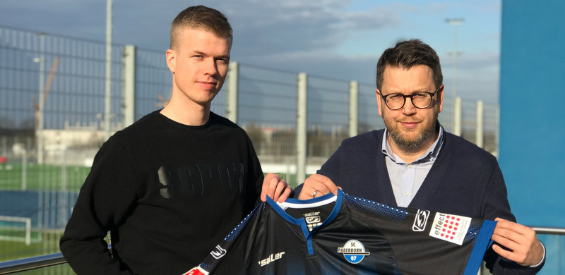 Samúel Kári á bekknum þegar Paderborn komst af botninum
