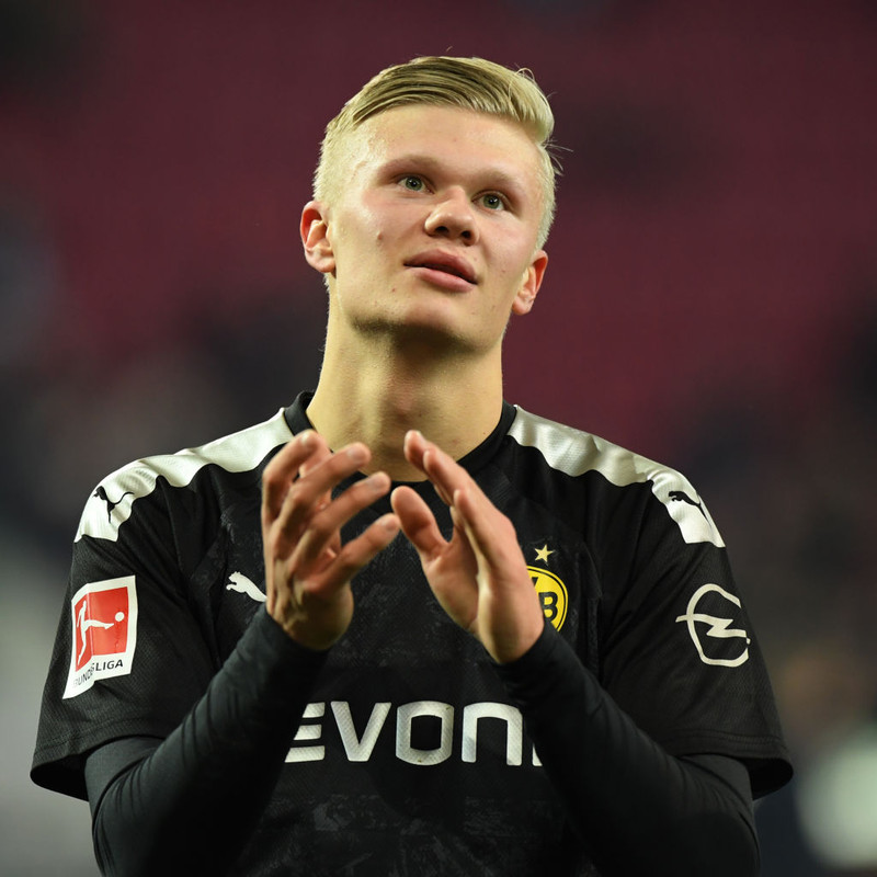 Haaland hefur raðað inn mörkunum með Dortmund.