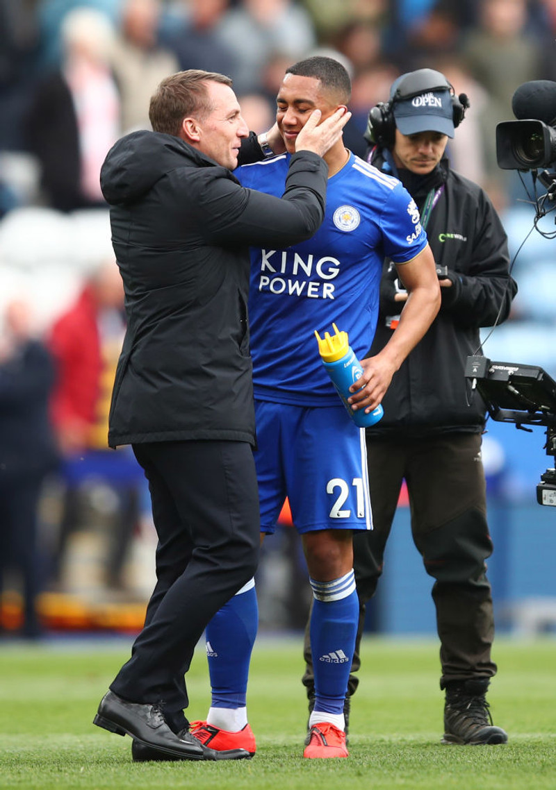 Leicester er félagið sem Burchnall styður. Hann er gríðarlega ánægður með gengi mála hjá liðinu þessa stundina.