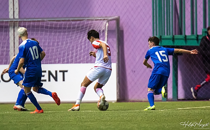Myndaveisla: U17 tapaði gegn Tadsíkistan